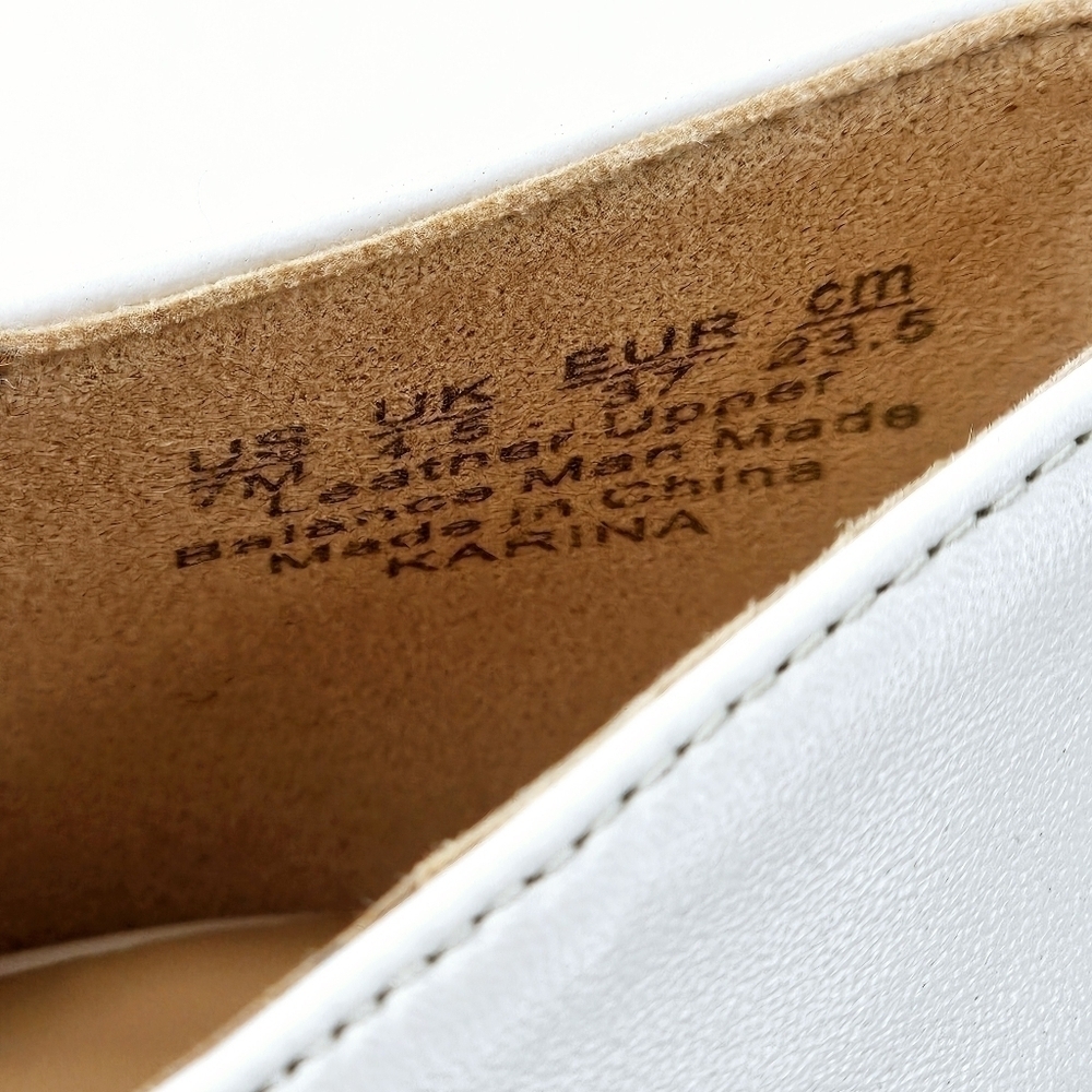 New! Naturalizer Karina Pump Leather Chunky Block Heel Square Toe Shoes. - Picture 14 of 16